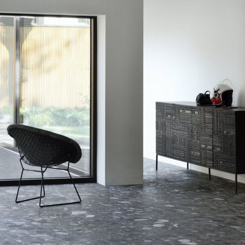 The Tabwa Sideboard from Ethnicraft in a living room.