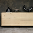 The Whitebird Sideboard from Ethnicraft in a living space.