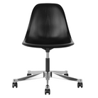 The Eames Molded Plywood Task Side Chair from Herman Miller in ebony.