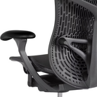 The Mirra 2 Chair from Herman Miller in graphite with the butterfly suspension back highlighting the support.