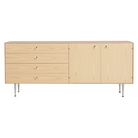 The Nelson Thin Edge Buffet from Herman Miller in white ash.