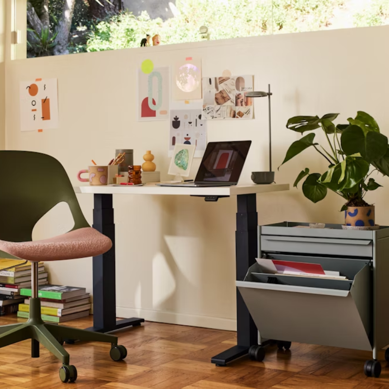 The OE1 Trolley from Herman Miller in a commercial setting.