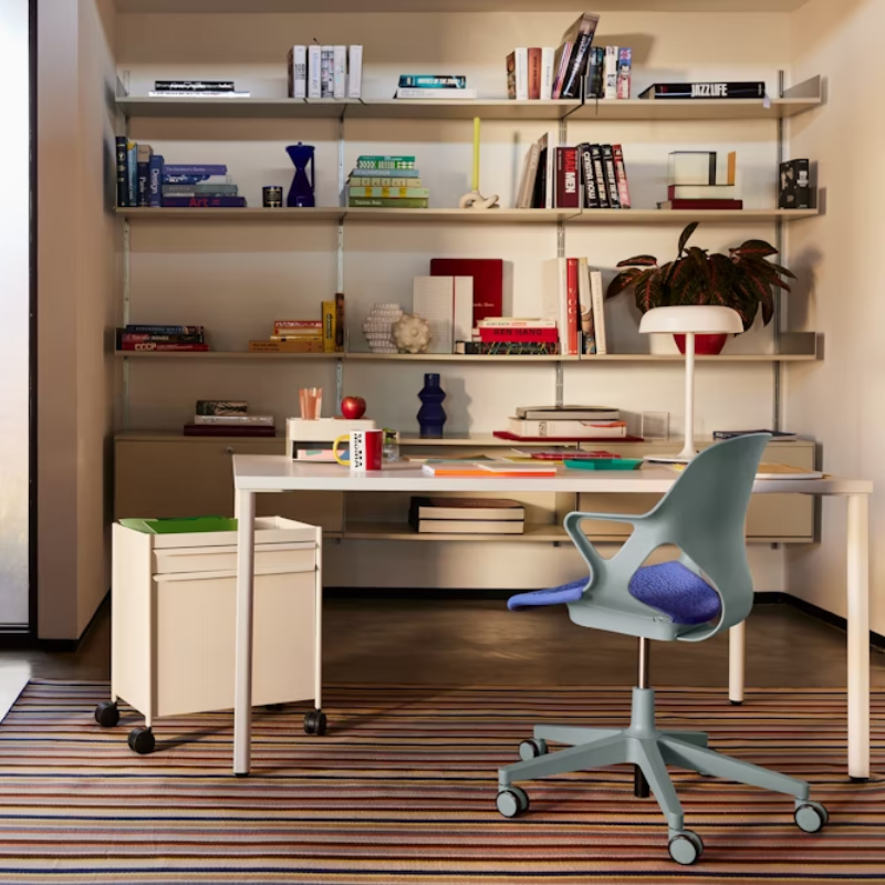 The OE1 Trolley from Herman Miller in a family space.