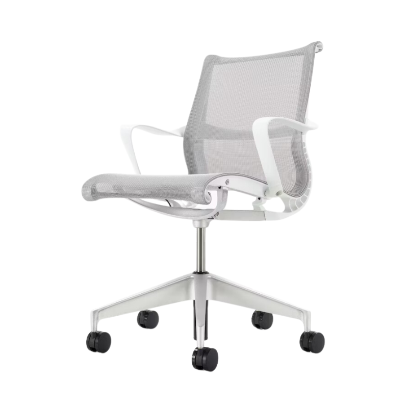 The Setu Chair from Herman Miller in alpine.