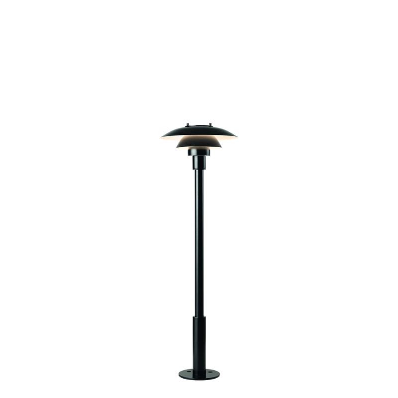 The 35.8 inch PH 3-2½ Bollard from Louis Poulsen.