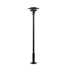 The 49.6 inch PH 3-2½ Bollard from Louis Poulsen.