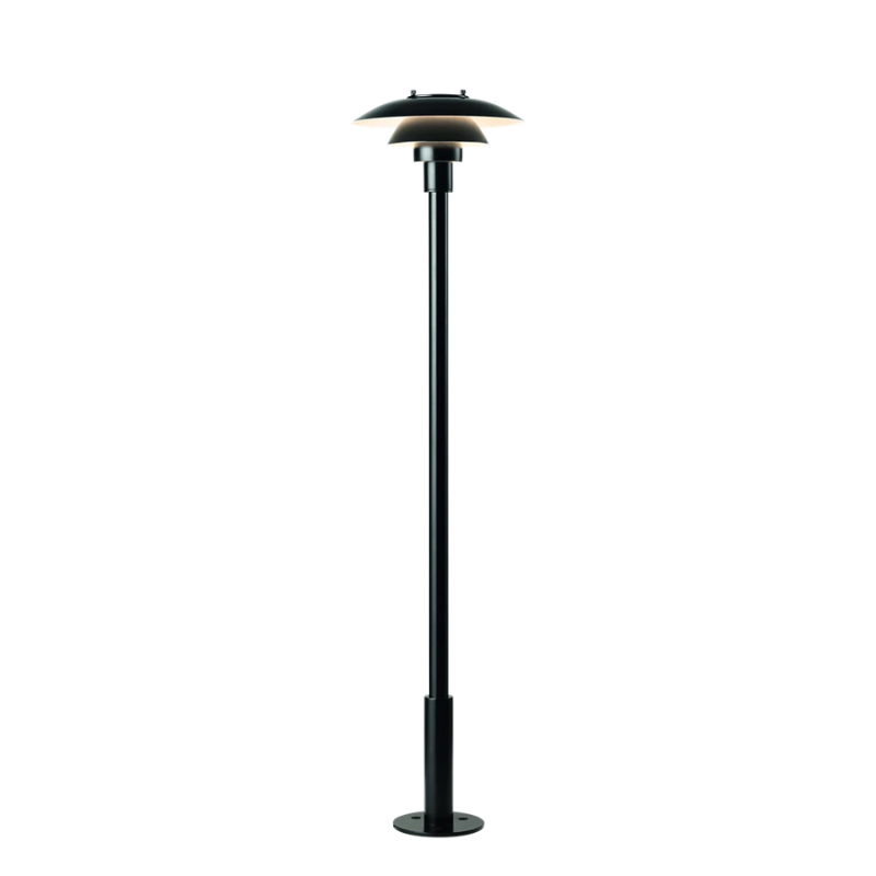 The 49.6 inch PH 3-2½ Bollard from Louis Poulsen.