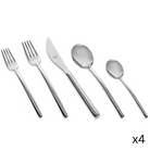 The Due 20 Piece Cutlery Set from Mepra in mirror.