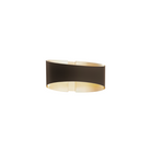 The Swerve Wall Sconce from Modern Forms in bronze and brushed brass.