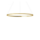 The Ellisse Minor Pendant from Nemo gold polished.