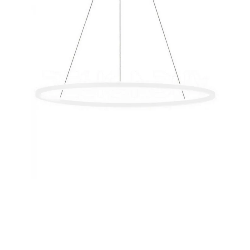 The Ellisse Minor Pendant from Nemo in white.