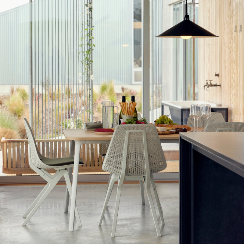 The Dining Table (Dine Table) by Noho in a kitchen and dining setting.