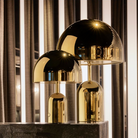 The Bell Portable LED from Tom Dixon with the Bell LED.