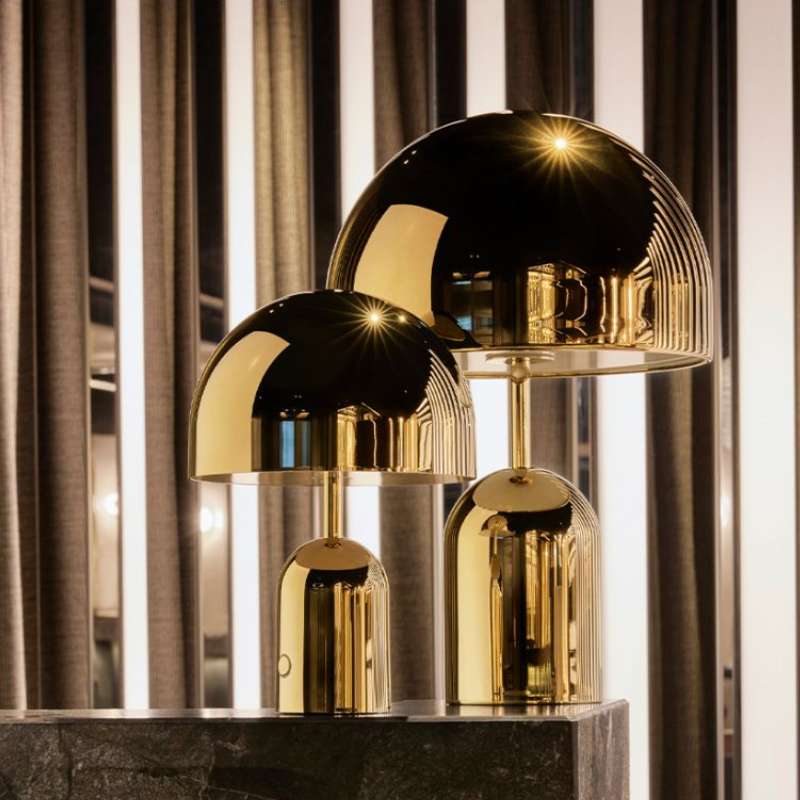 The Bell Portable LED from Tom Dixon with the Bell LED.