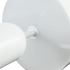 The Bell Portable LED from Tom Dixon in white in a close up.