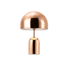 The Bell Table LED from Tom Dixon in copper.