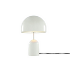 The Bell Table LED from Tom Dixon in light grey.