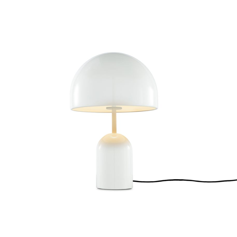 The Bell Table LED from Tom Dixon in white.