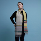 The Darland Scarf from Wallace & Sewell in yellow lifestyle.