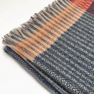 The Shetland Tweed Throw from Wallace & Sewell Cairngorm color close up.