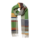 The Strathay Scarf from Wallace & Sewell in pea.