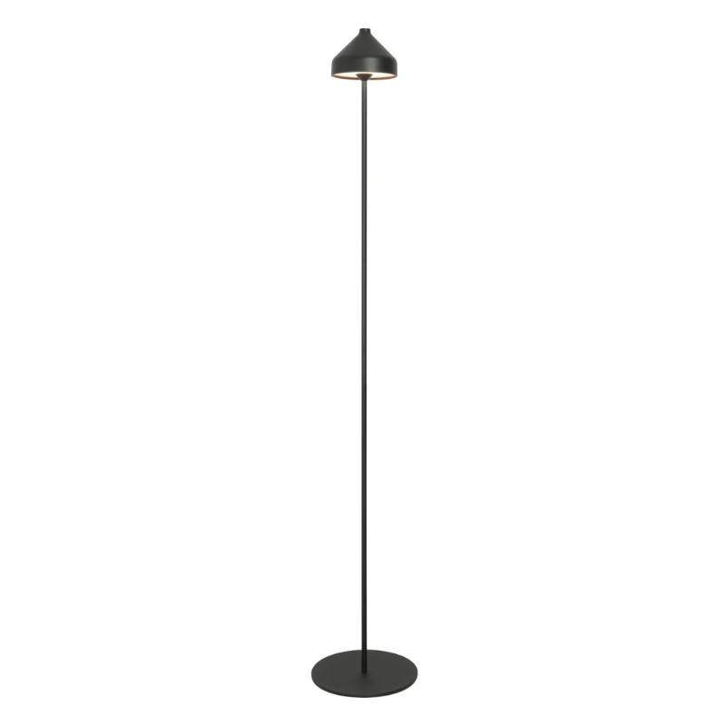 The Amelie Pro Floor Lamp from Zafferano in black.