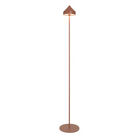 The Amelie Pro Floor Lamp from Zafferano in terracotta.