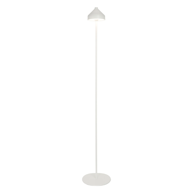 The Amelie Pro Floor Lamp from Zafferano in white.