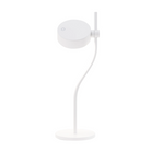 The Super O Table Lamp from Zafferano in white.