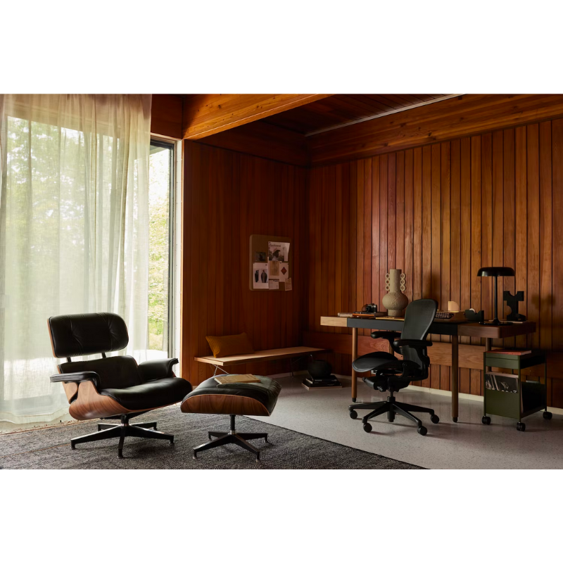  Herman Miller Classic Aeron Chair - Fully Adjustable, Carpet  Casters, Size B (Open Box) : Home & Kitchen